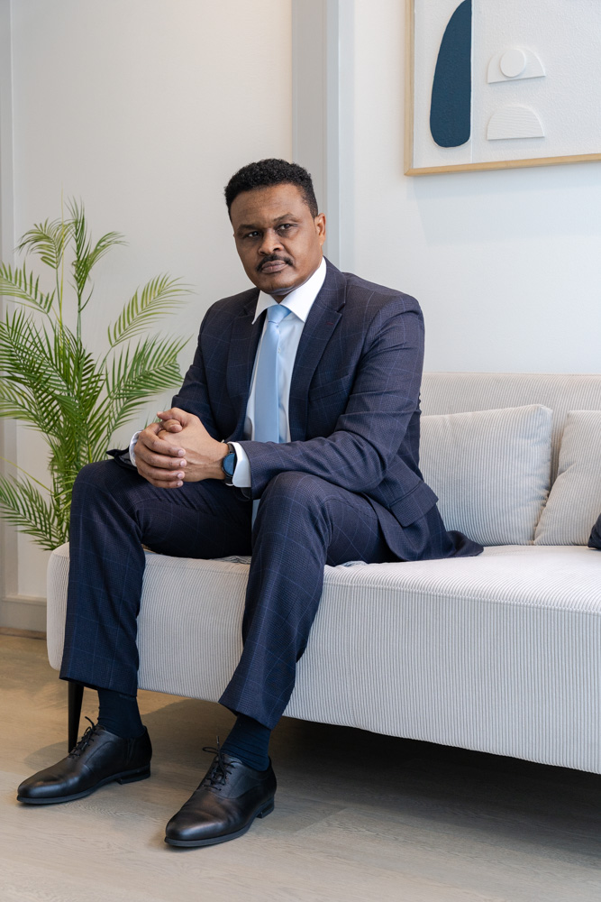 Elsir Badri in conversation